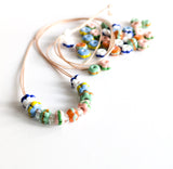 Pumpkin Glass Necklace