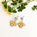 Wide Daisy Stud Earrings