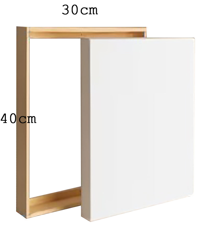 Setting canvas print