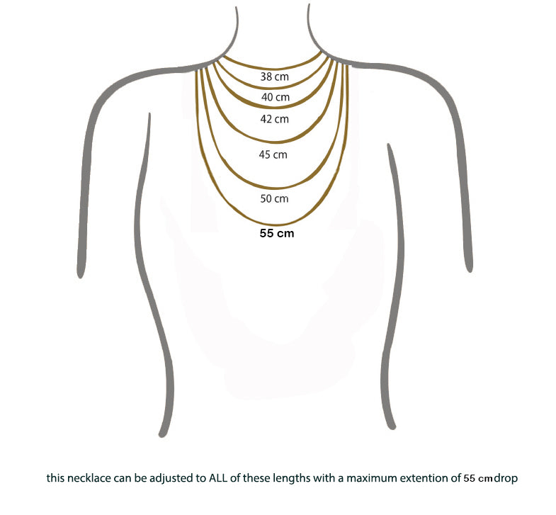 Oval Leaf Chain necklaces