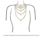 Pumpkin Glass Necklace