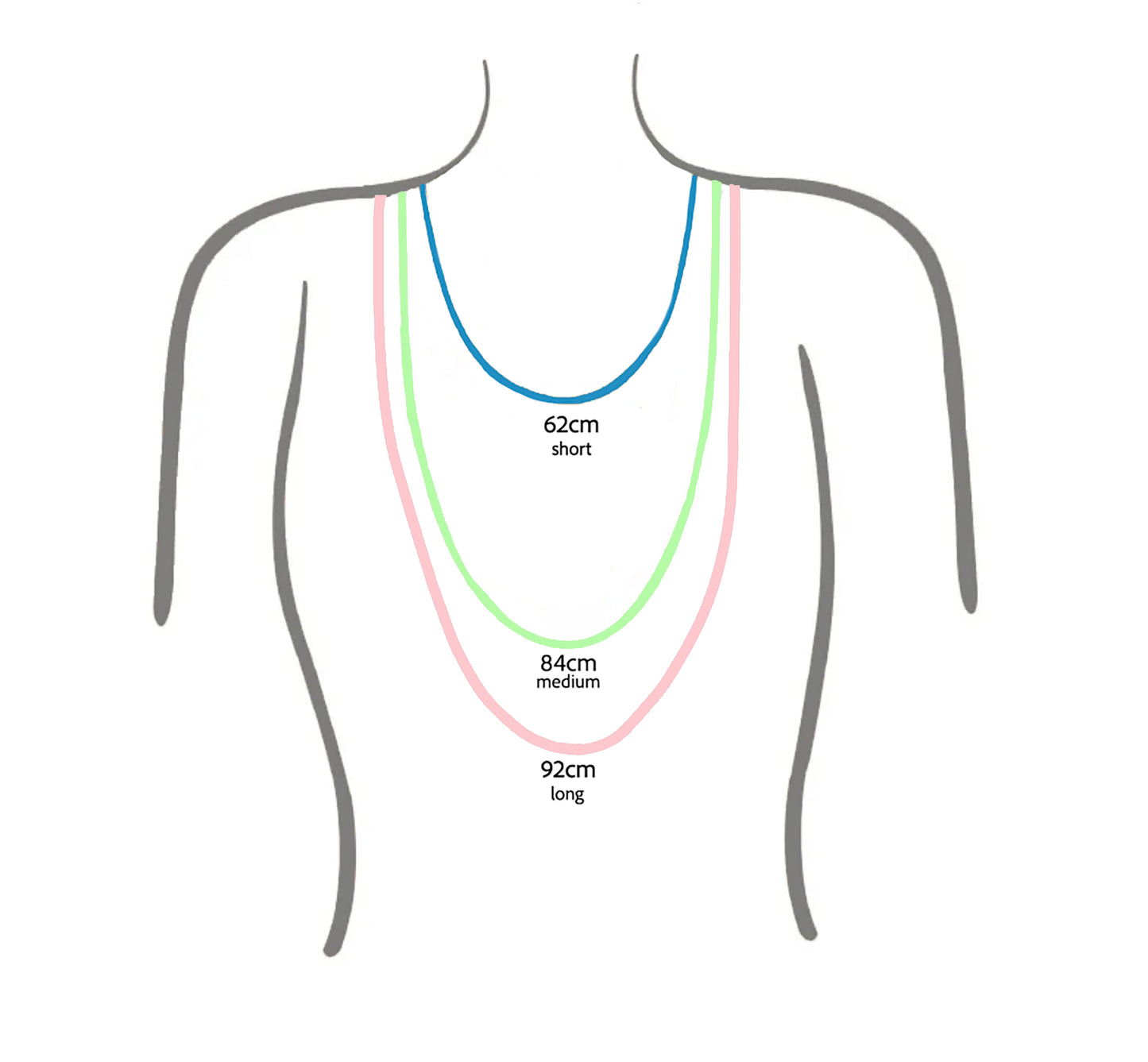 Rectangular block & Cube chain necklace