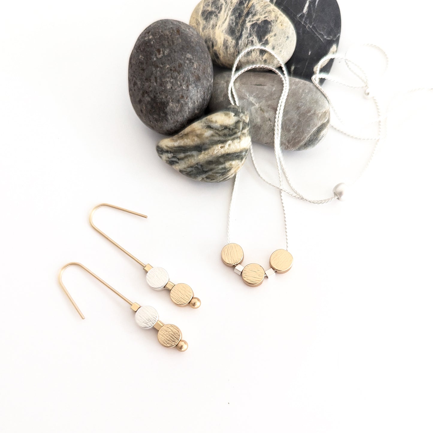 Double Dot hook earrings
