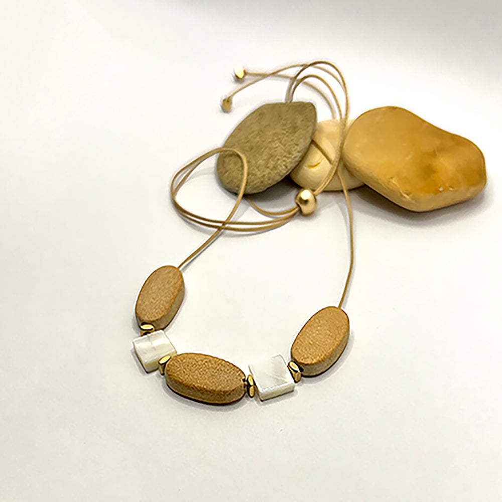 Wood and gold jewelry sales