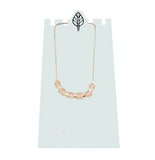 Multi Square Glass Necklace