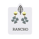 Retro Flower Stud Earring