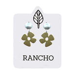 Retro Flower Stud Earring