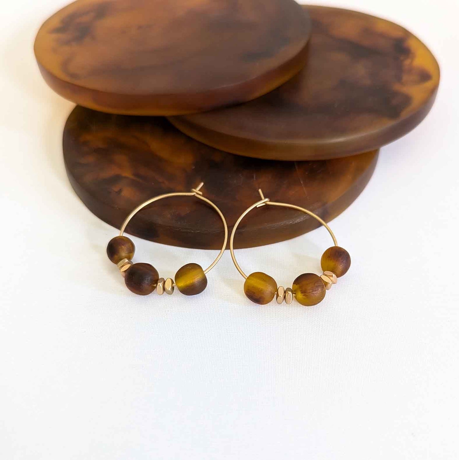 Hoop earrings