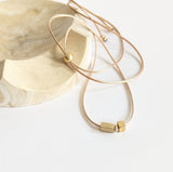 Block and Cube Necklace