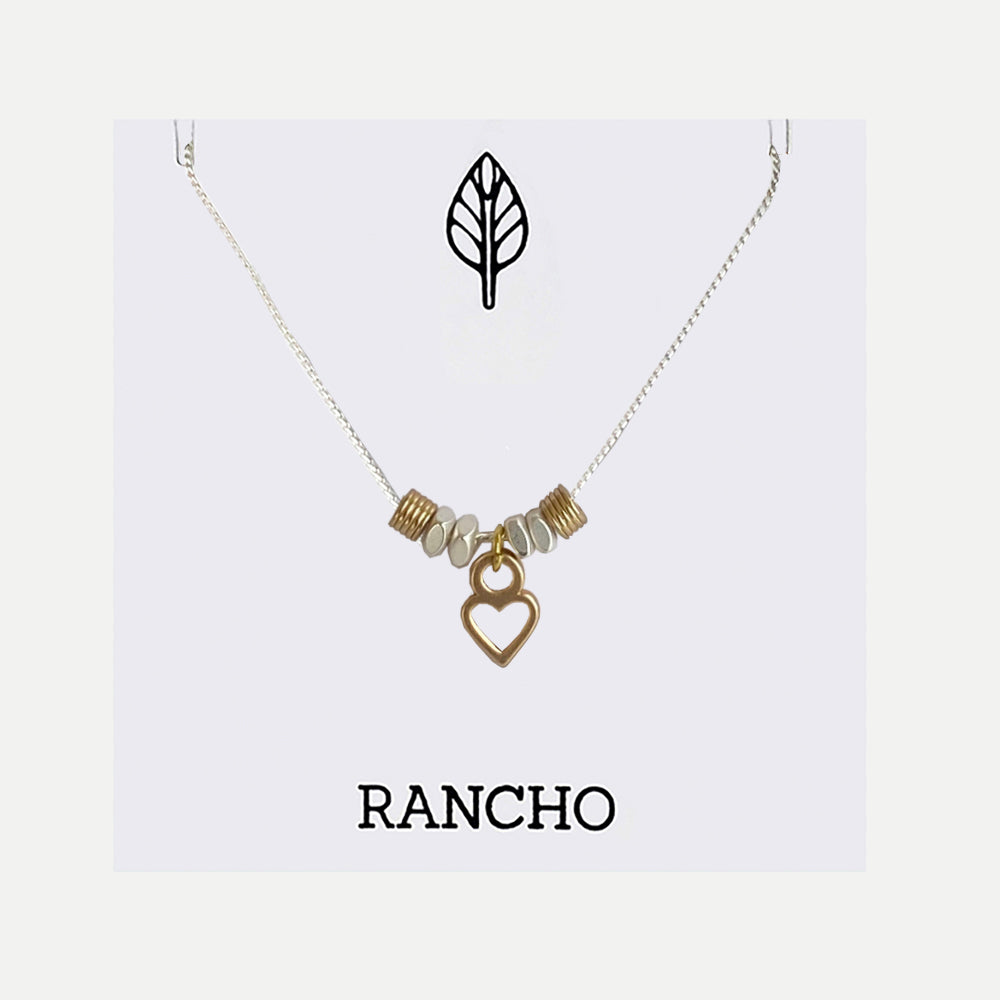 Hollow Heart Chain Necklace