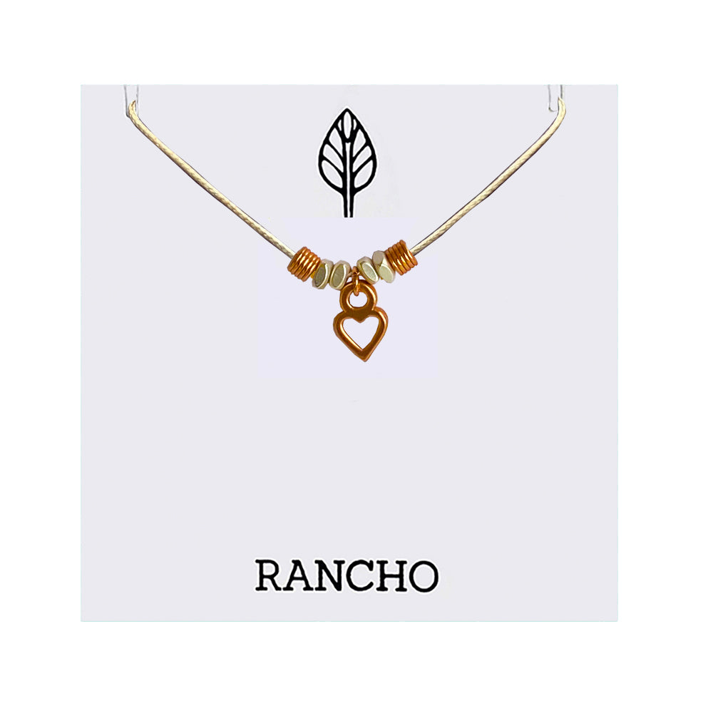Hollow Heart Necklace