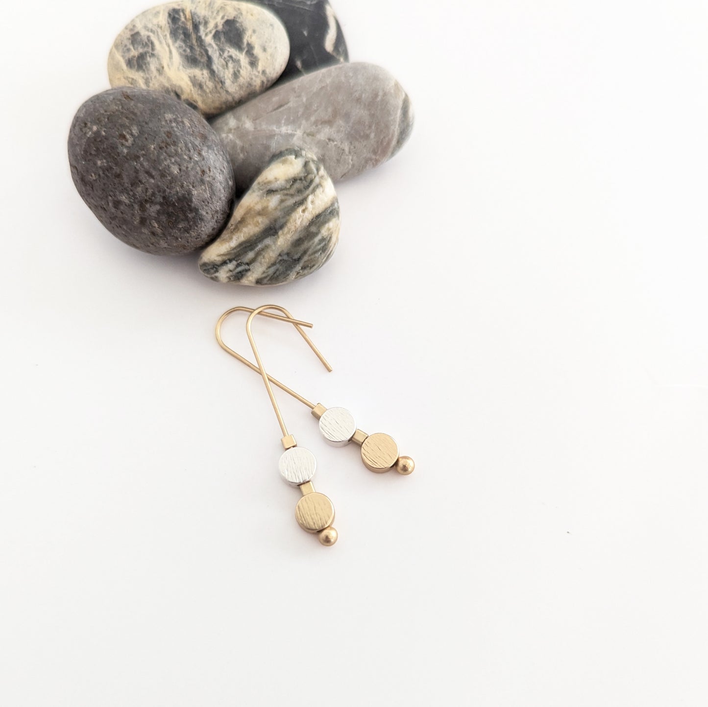 Double Dot hook earrings