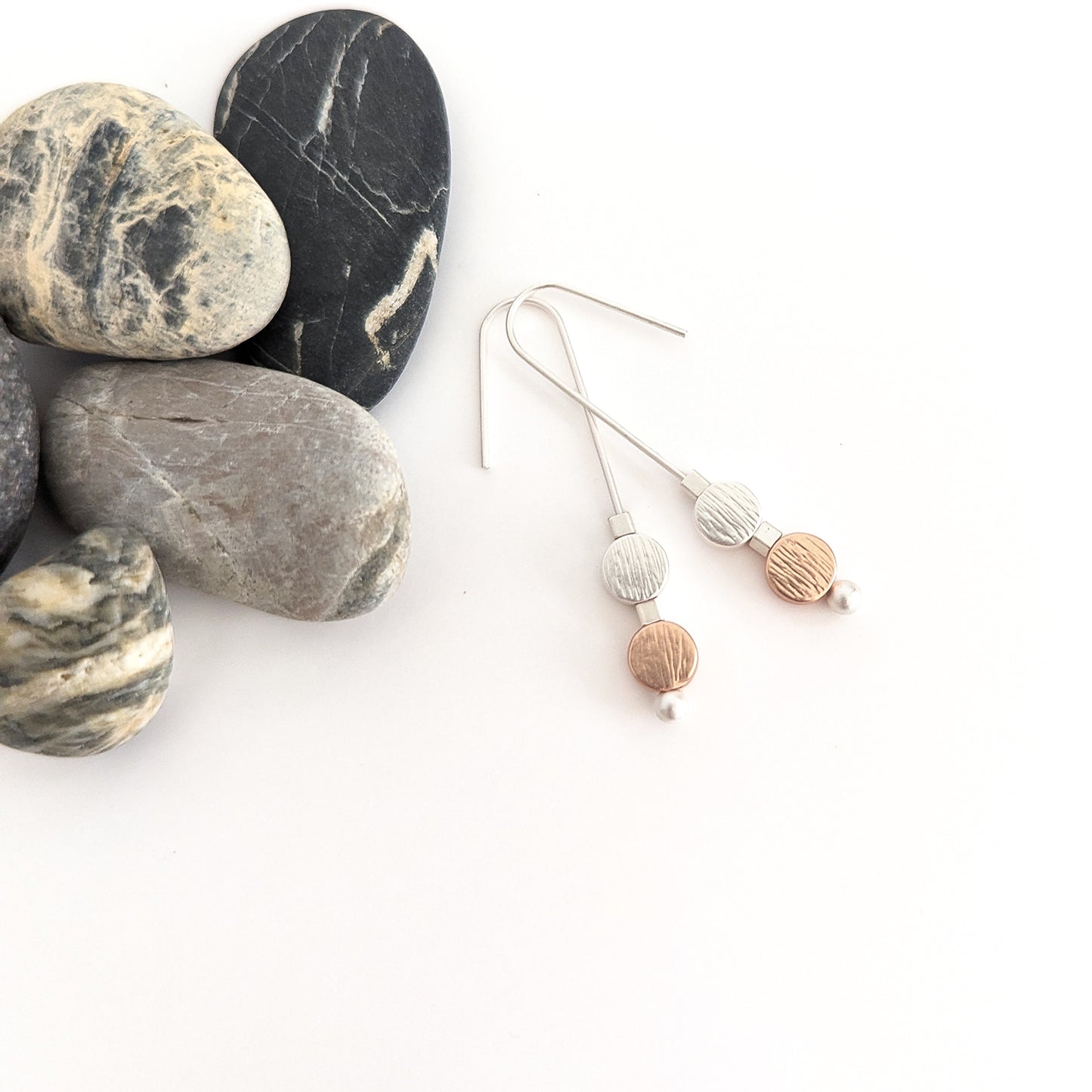 Double Dot hook earrings