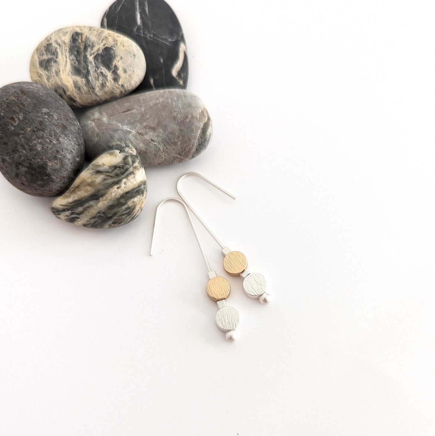 Double Dot hook earrings