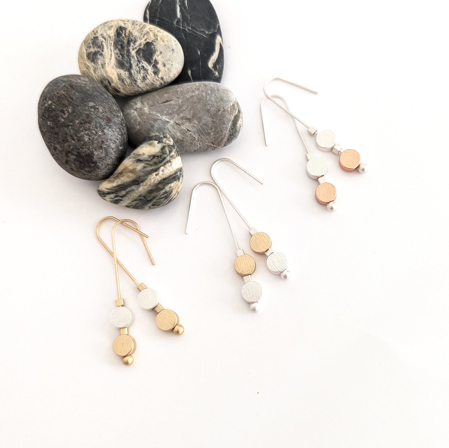 Double Dot hook earrings