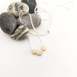 Three Dots on Chain Necklace