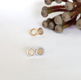 Mixed Coloured Round Studs