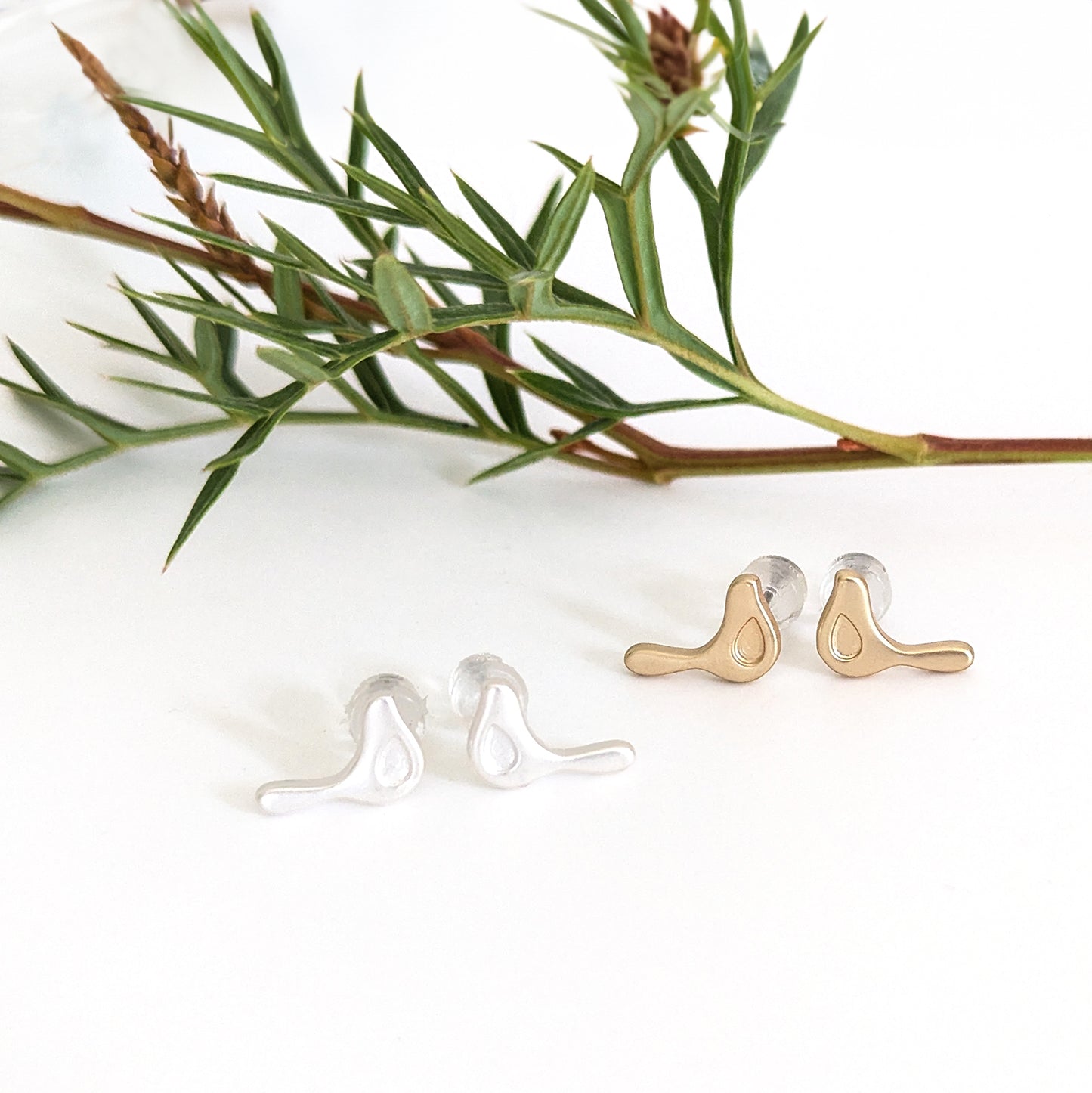 Tiny Bird Studs