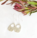 Leucadendron short hook earring