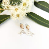 flowering gum stud earring