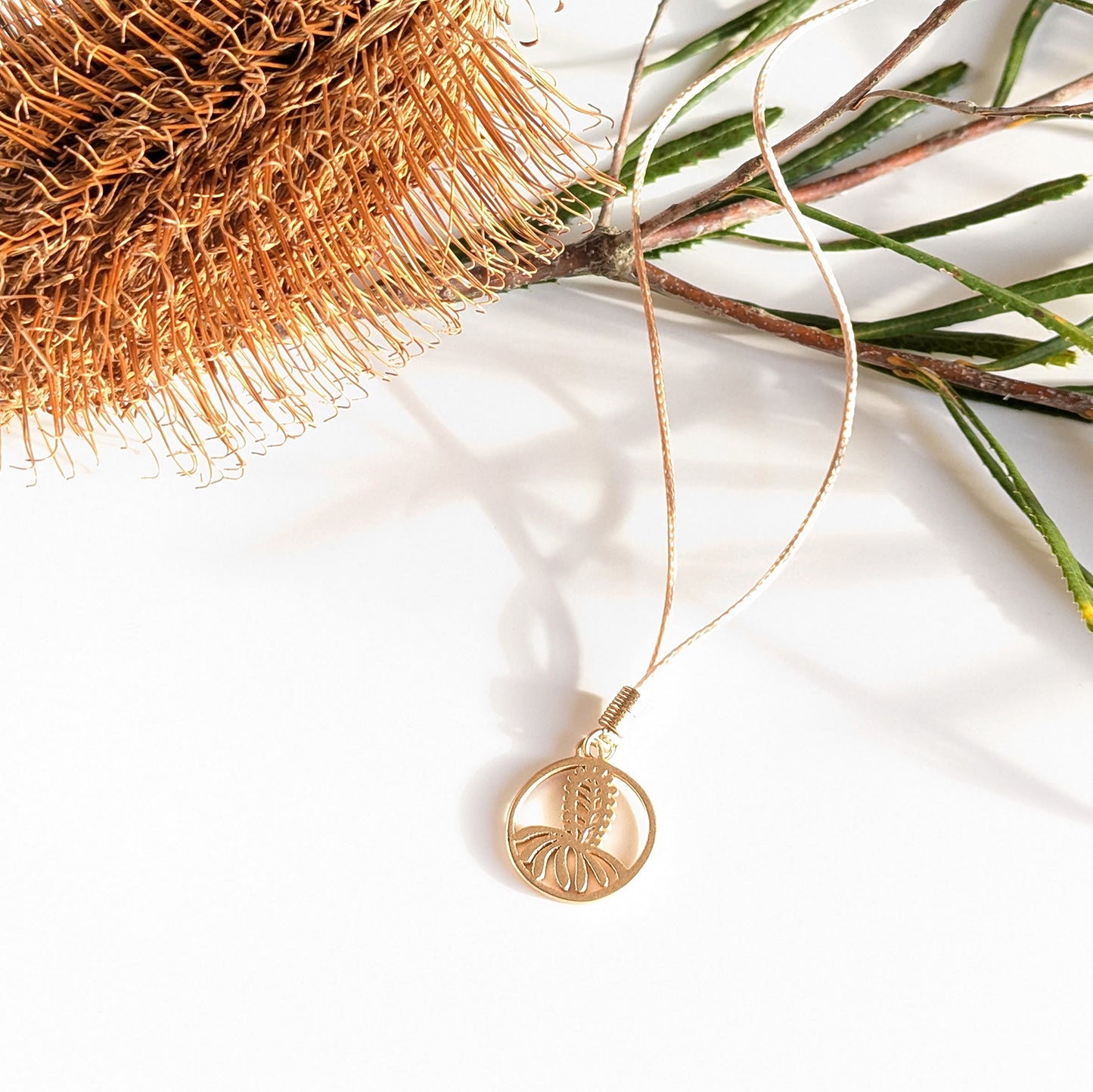 Banksia pendant Necklace