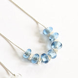 Glass bead Chain Necklaces