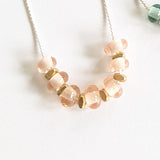 Glass bead Chain Necklaces