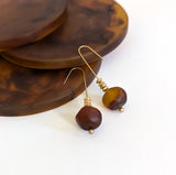 Tortoise Shell Bead Hooks