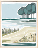 Next door canvas print