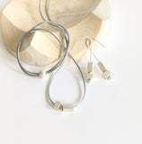 Block and Cube Necklace