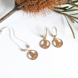 Banksia chain necklace