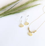 Oval Leaf Chain necklaces