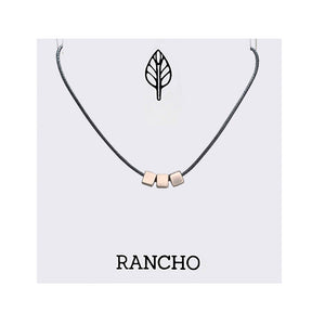 Triple Cube Necklace