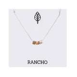 Triple Cube Necklace