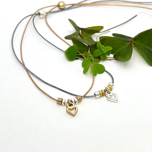 Hollow Heart Necklace