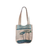 Tall Trees Linen Shoulder Bag