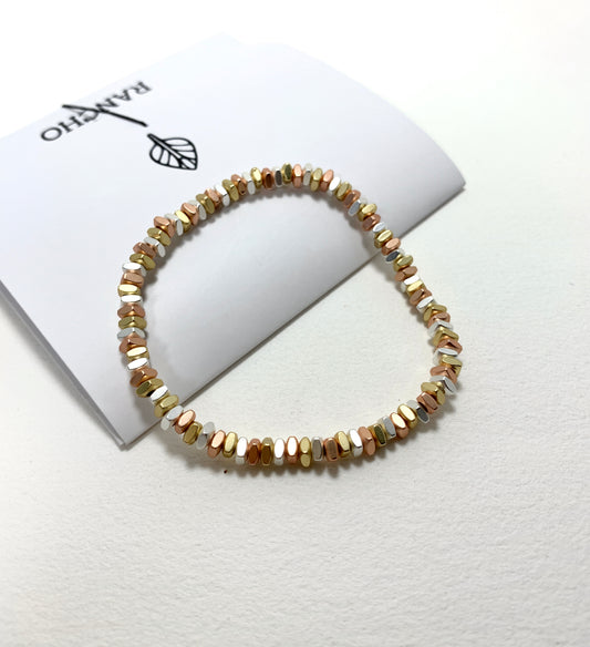 Mixed Spacer Bead Bracelet