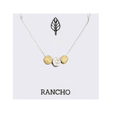 Triple Dot Chain Necklace