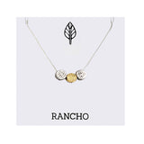 Triple Dot Chain Necklace