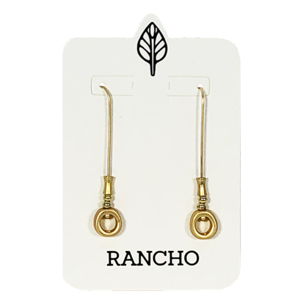 Long clearance straight earrings
