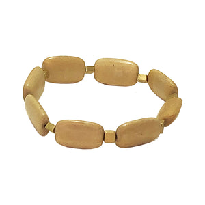 Square discount bead bracelet