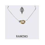 Hollow Oval Chain Necklace