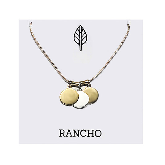 Oval Pendants Necklace