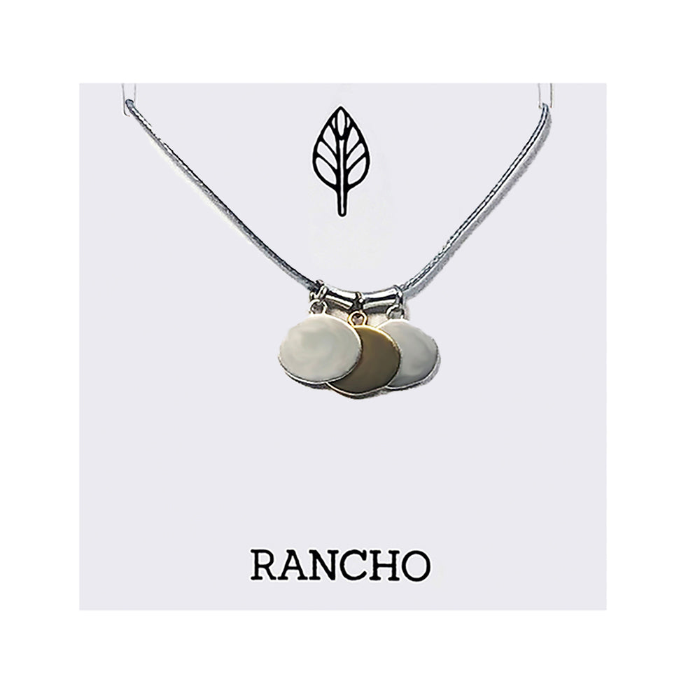Oval Pendants Necklace