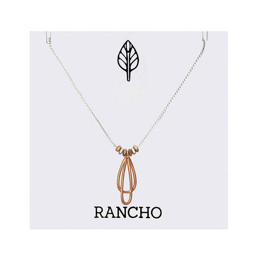 Loopy Pendant Chain Necklace