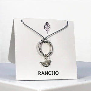 Ring and Bird Necklace
